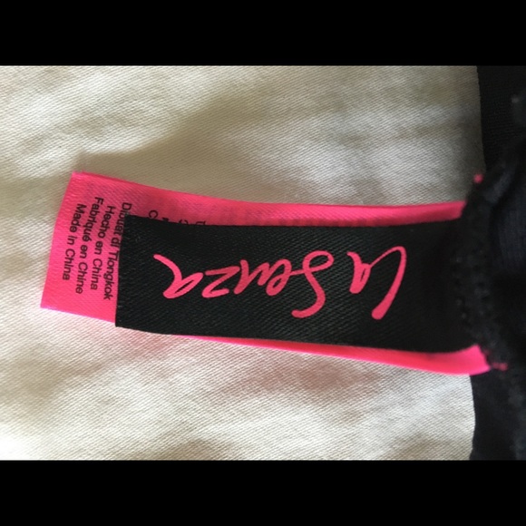 LA SENZA Black Sports Bra Size Medium - Picture 4 of 6